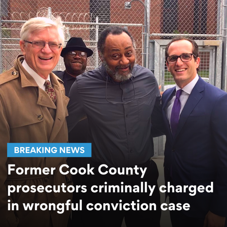 BREAKING: Former Cook County Prosecutors Criminally Charged In Wrongful ...